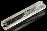 Water-Clear, Selenite Crystal with Hematite Phantom - China #226093-2